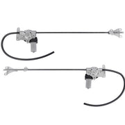 DURAFORCE Front Power Window Regulator Set For 1999-2011 Freightliner Argosy With Motor