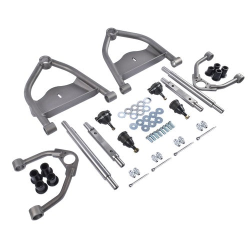 DURAFORCE Centered & Narrowed Tubular Control Arms Kit Fits Chevrolet C10 Truck 1973-1987