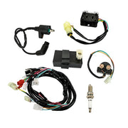 DURAFORCE For Honda FourTrax 300 TRX300FW 4x4 CDI Ignition Coil Spark Plug Wire Harness