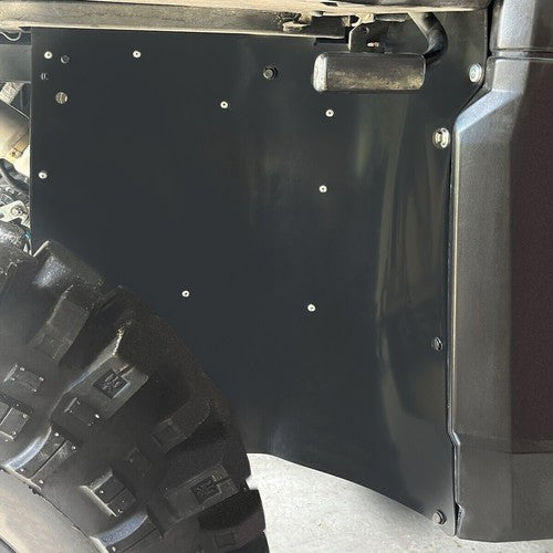 DURAFORCE Rear Wheel Inner Liner Mud Guards Fenders For 2013-17 Polaris Ranger XP900 1000