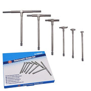 DURAFORCE Precision 6 Pc Telescoping Gage Set 5/16" - 6" Range T-Bore Hole Gauges w/Pouch