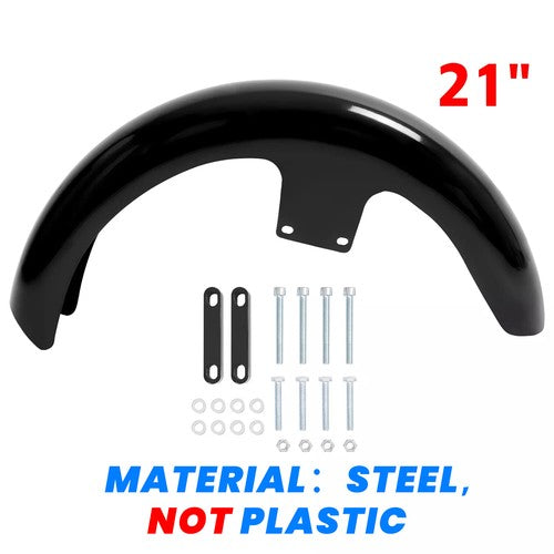 21 Inch Wrap Front Fender for Harley Touring 1997-2013