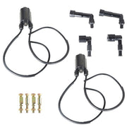 DURAFORCE For Kawasaki Vulcan 1500 Classic 1997-2008 Complete Ignition Coil Wire Cap Kit