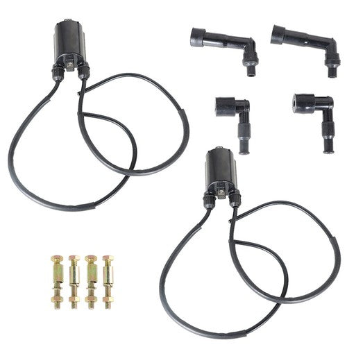 DURAFORCE For Kawasaki Vulcan 1500 Classic 1997-2008 Complete Ignition Coil Wire Cap Kit