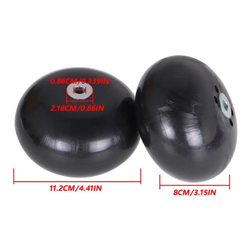 DURAFORCE 6 Pack Deck Wheels For Scag 481632 210-033 For Rotary 10225 B1SC95 226-733