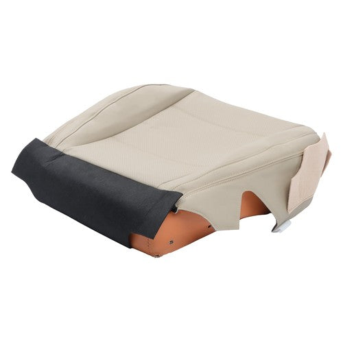 DURAFORCE Tan For Subaru Outback 2015-2019 Replacement Driver Bottom Seat Cover Leather