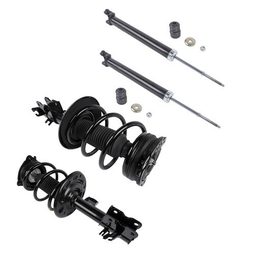DURAFORCE Front Struts + Rear Shock Absorbers For Nissan Altima 2.5L l4 3.5L V6 2007-2012
