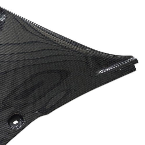 DURAFORCE Carbon Fiber Brake Fulid Battery Cover for Nissan R35 GTR 2008-2016 JD Style