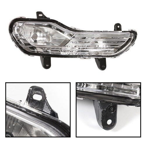 DURAFORCE Front Right Side Bumper Fog Light W/Bulb For 2013-2016 Ford Escape CJ5Z13200C
