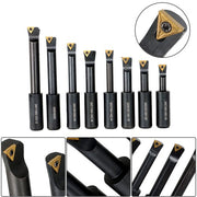 DURAFORCE 90 Degree 3/4" Shank Indexable Boring Bars Round Shank Boring Bars 8 PCS