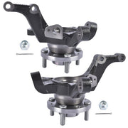 DURAFORCE Pair Steering Knuckle Left & Right for Chevy Aveo Aveo5 Pontiac G3 1.6L L4 04-11