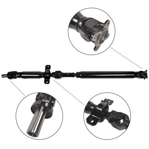 DURAFORCE Drive Shaft Rear Driveshaft Assembly for Kia Sorento 2007 2008 Base EX LX RWD