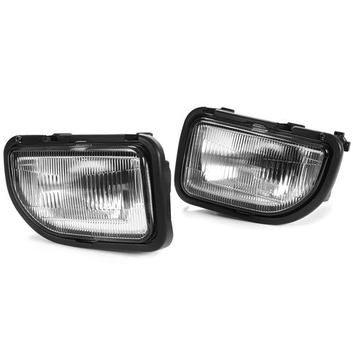 Front Bumper Driving Fog Lights Lamp Kit Clear for Toyota MR2 91 92-1995 Bulbs