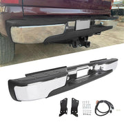 DURAFORCE For 99-07 Silverado/Sierra 2500 HD 3500 Rear Step Bumper w/ License Plate Lights