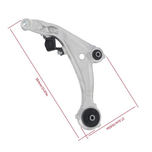 DURAFORCE Suspension Control Arms Tie Rod Ends Sway Bar Kit For Nissan Altima 2007-2012