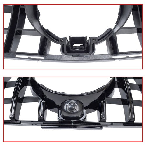 DURAFORCE Glossy Black Grille For Mercedes Benz W166/C292 2016-2019 GLE350 W/camera hole