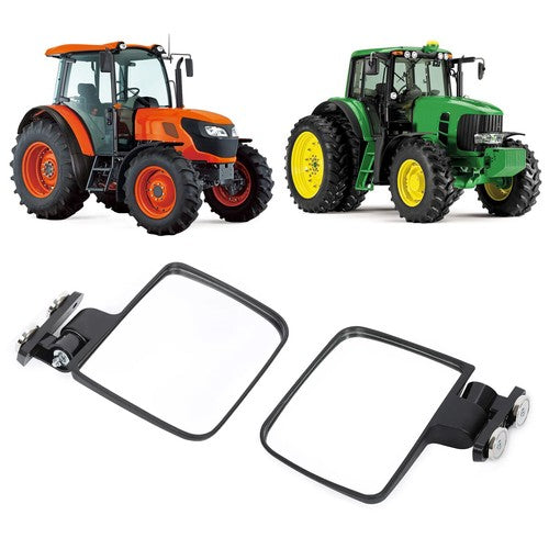 DURAFORCE For Kubota John Deere Crawler Magnetic Tractor Mirrors Pair 220LB Rated Magnet