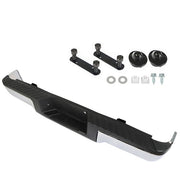 DURAFORCE NEW Chrome - Complete Rear Steel Bumper Assembly For Ford F150 2009 2013-2014