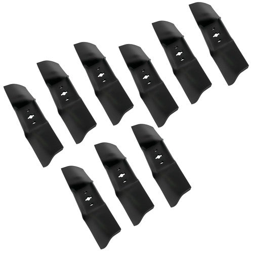 DURAFORCE 9PCS Blades for Cub Cadet RZT 54" Zero Turn Mowers 2013- XT1-2 Tractors 2015-