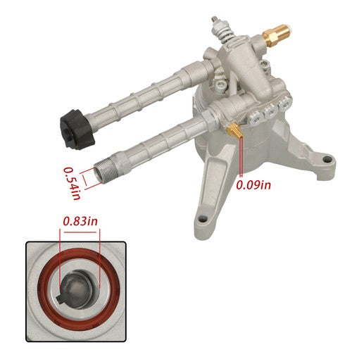 DURAFORCE Pressure Washer Pump Head 2800 Psi Fits For SRMW22G26 High Pressure Washer Pump