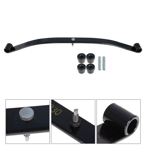 DURAFORCE 1981+ For Club Car DS G&E Golf Cart Front Leaf Spring W/ Bushing Kit 1036287-01