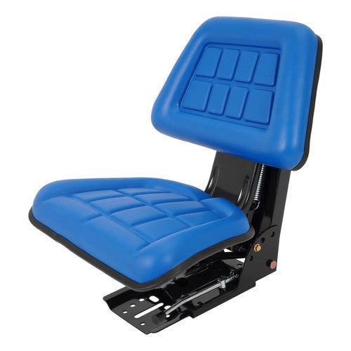 DURAFORCE BLUE UNIVERSAL TRACTOR SUSPENSION SEAT FOR MASSEY FERGUSON 135 150 165 175 180