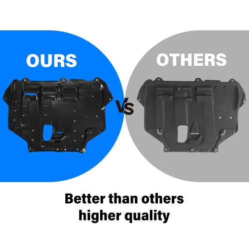 Engine Splash Shield for Ford Focus 2.0L Engine 12-18 Naturally Aspirated Center