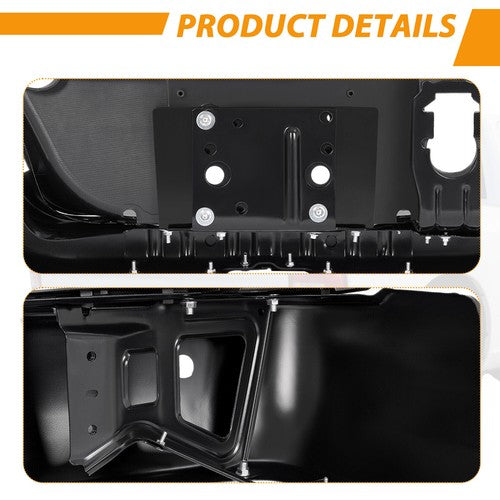 Rear Bumper Assembly for Ram 2500 3500 2013-2018 with Sensor Holes