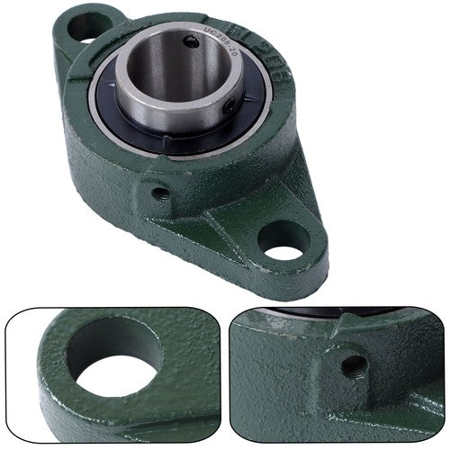 DURAFORCE UCFL206-20 Self Alignment Pillow Block Bearing 1-1/4" Bore Solid Base 4pcs ﻿