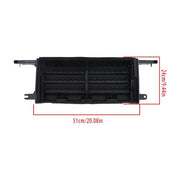DURAFORCE Fit For 2015-2017 Ford F-150 Black Grille Shutter Radiator Assembly W/O Motor