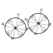 DURAFORCE 2 Pack Plant Stand For Flower Pot Heavy Duty Flower Pot Round Supports Rack