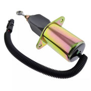 DURAFORCE Fuel Shutoff Solenoid Valve 3935649 Fit for Cummins 6CT Engine 12V