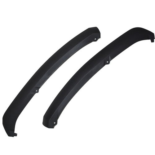 DURAFORCE For 2012 2013 2014 Ford Focus Black Plastic Lower Bumper Valence Trim Pair BOTH