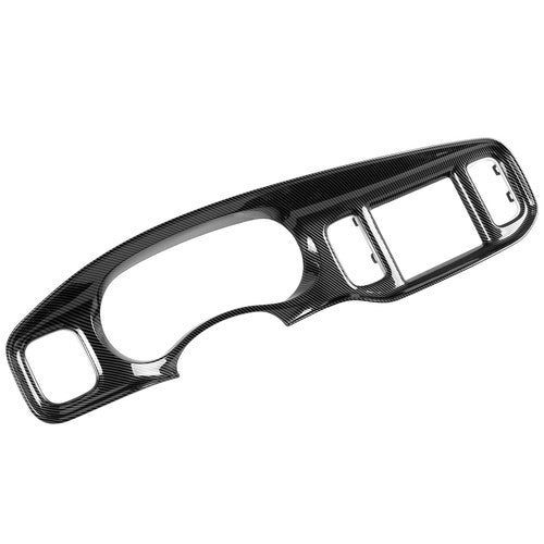 DURAFORCE for 2011-2014 Dodge Charger Instrument Panel Radio Dash Trim Bezel Carbon Style