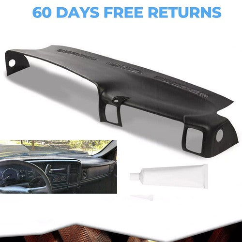 DURAFORCE ABS Molded Dash Cap Board Cover Dashboard Overlay for Silverado Sierra 99-06