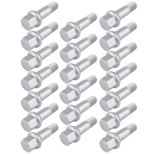 DURAFORCE A0009900907 Wheel Lug Bolts Nuts (×20) Set for Mercedes-Benz S500 S55 AMG CL600