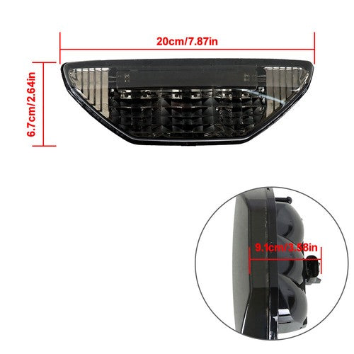 DURAFORCE For Honda TRX 400EX & 400X 2008 LED Brake Tail Light Rear Lamp