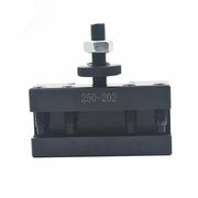 DURAFORCE BXA 250-222 New Wedge Type Tool Post For Lathe 10 - 15" With 7PC Tool Holders