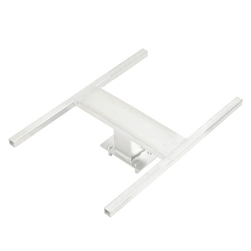 DURAFORCE For 6 Lug Wheel Trailer Spare Tire Carrier Silvery Aluminium W/Mounting Hardware