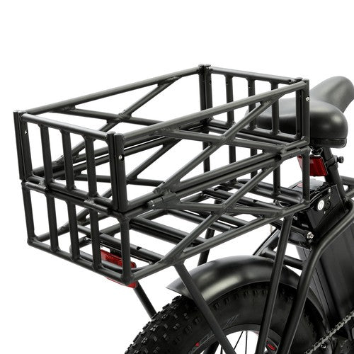 DURAFORCE ECOTRIC Rear Rack Bike Basket Large Bicycle Electric Bike Basket