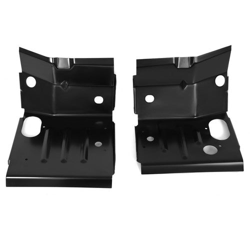 2 Piece Floor Pan Support Mounts Steel for Ford F150 F250 F350 Bronco 1980 1998