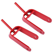 DURAFORCE 2* Red Caster Fork Assembly 110-6581-01 Replacement for Toro Lawn Mower Tractors