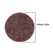 DURAFORCE Surface Conditioning Quick Change Discs, 2" Red (Medium) Prep Pad - 25 Pack