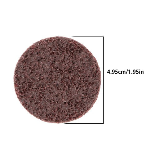 DURAFORCE Surface Conditioning Quick Change Discs, 2" Red (Medium) Prep Pad - 25 Pack