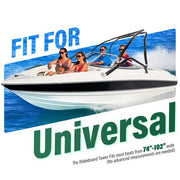 DURAFORCE Adjustable Aluminum Wakeboard Tower Tube Powder Coated With Hardware For Boat