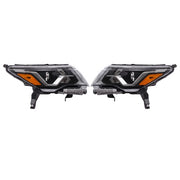 DURAFORCE Headlights Assembly Set For Nissan Pathfinder 2017-2020 Halogen W/LED DRL Pair