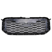 DURAFORCE For GMC Yukon Denali Style 2015-2020 22936421 Front Upper Grille Gloss Black ABS