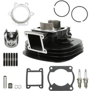 DURAFORCE NEW Cylinder Piston Gasket Top End Kit For 1988-2006 Yamaha Blaster 200 YFS200