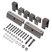 DURAFORCE 2" wide Trailer Slipper Tandem Axle Spring Attaching Hanger Kit 5.2K-8K LBS