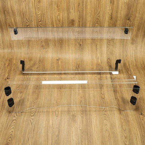 DURAFORCE Clear UTV Flip Folding Front Windshield For Buck 200 / 400 New